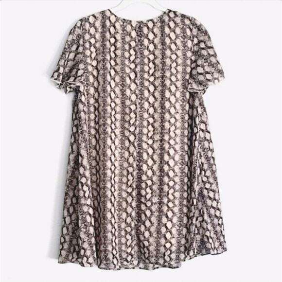 Show Me Your Mumu Women’s Kylie Mini Dress Boho Indie Snake Print Size Medium - Picture 3 of 9